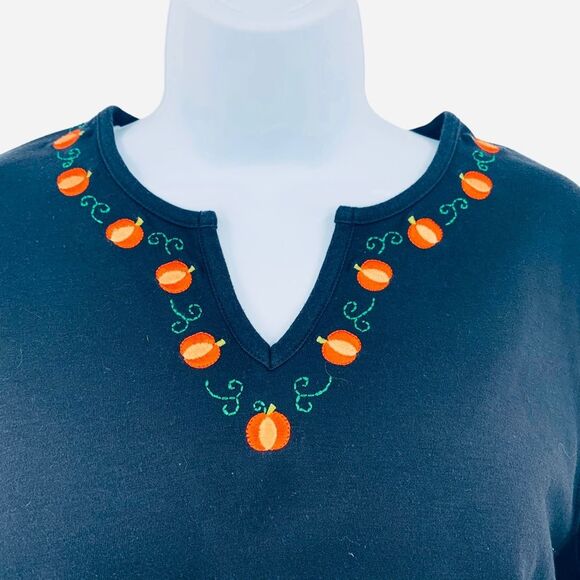 Design Originals Studio Trreat 3/4 Sleeve Thick Knit Top - Picture 4 of 12